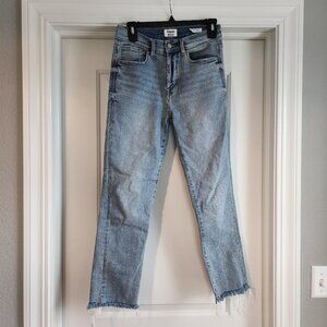 Kenzie 'The Slim' Raw Hem Jeans